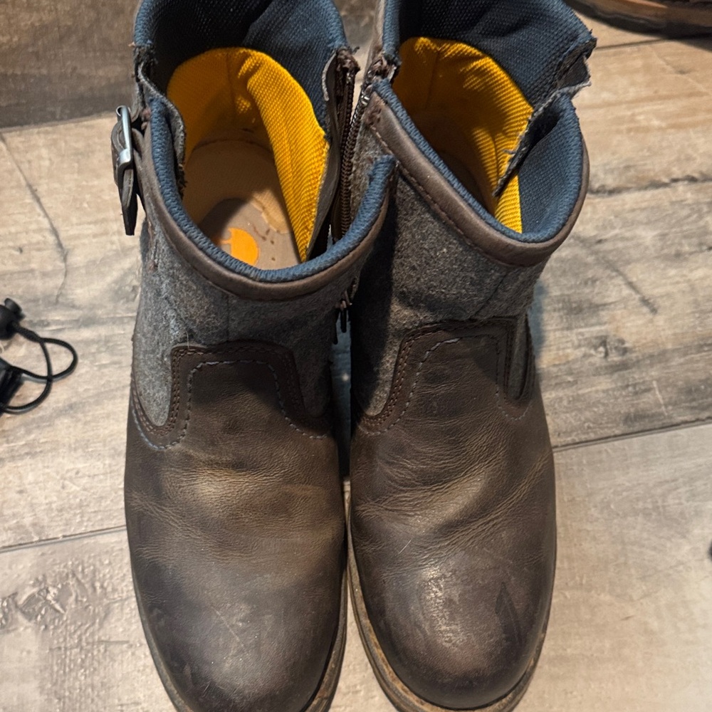 Womens Brown Leather Boots